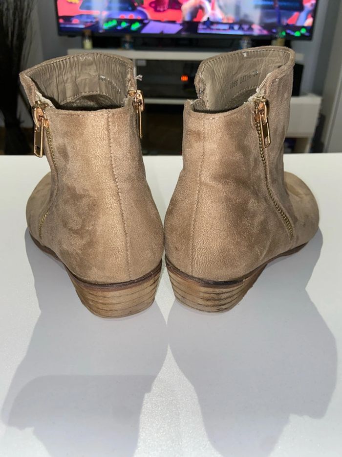 Bottines beige - photo numéro 3