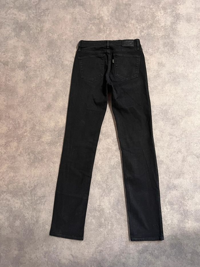 Jean levi’s 714 straight noir w25 l32 - photo numéro 3