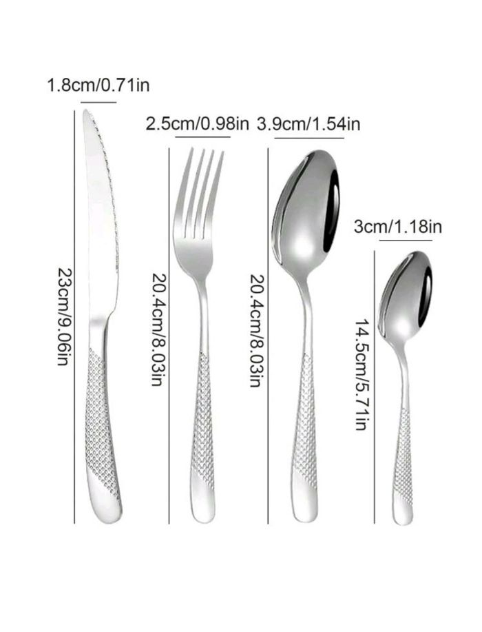 Set de  couvert 24 pièce neuf - photo numéro 5