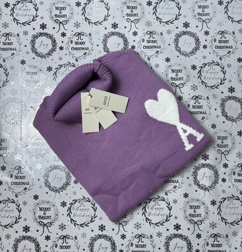 Pull AMI Paris laine – Taille L – Neuf