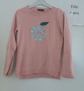 Pull pomme in extenso 8 ans