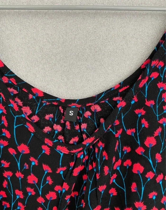 Robe vintage à fleurs S - photo numéro 5