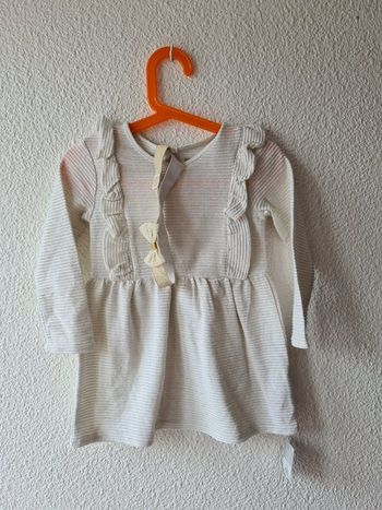 robe blanche et doré avec bandeau Primark