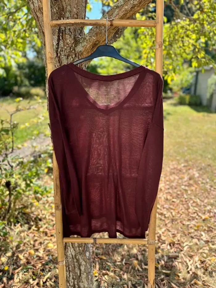 Haut manches longues || Mango || taille M - photo numéro 3