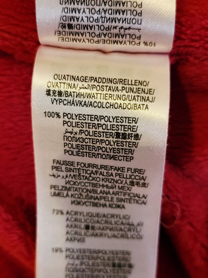 Manteau doudoune rouge Sergent Major 6 ans /116cm - photo numéro 6