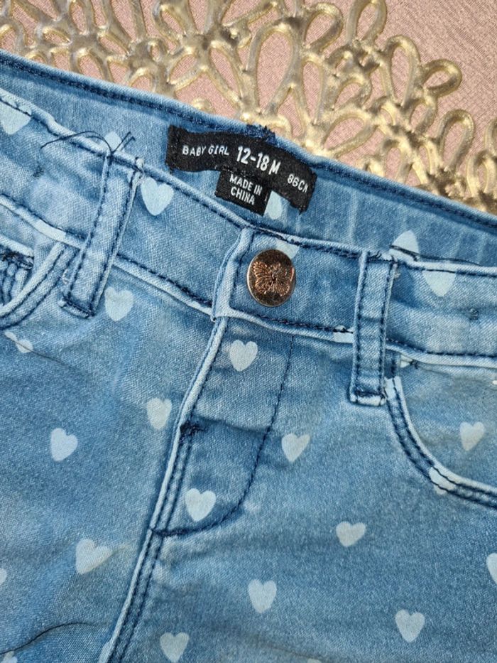 Short en jean 86 cm baby girls - photo numéro 2