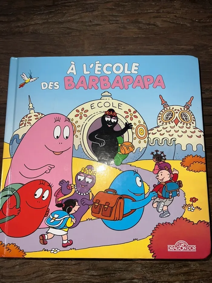 Livre â l’ecole barbapapa