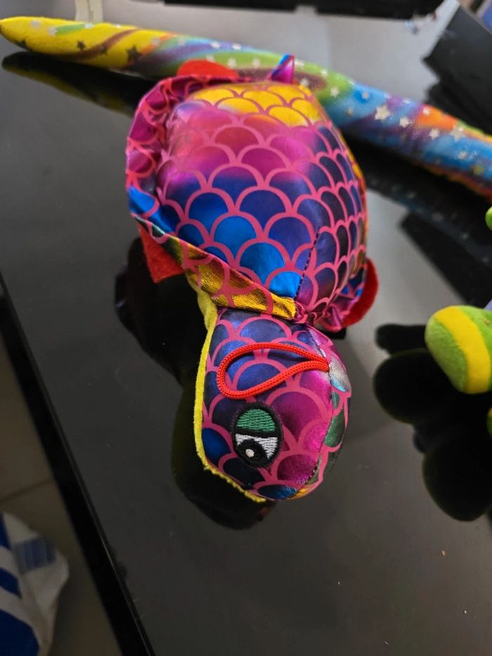 Lot de 3 peluches animaux neuves - photo numéro 2