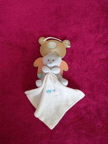 Doudou mouchoir ours Baby Nat