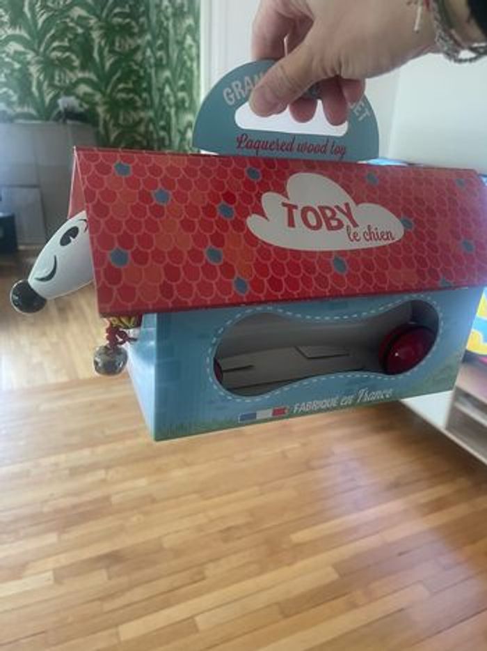 Jouet à tirer Toby le chien - photo numéro 2