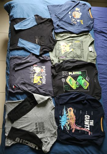 Lot de 7 tee-shirts ML, 6 ans