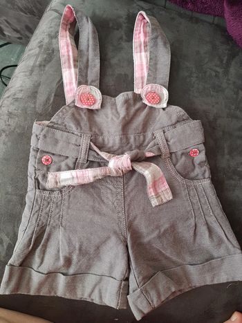 Salopette short