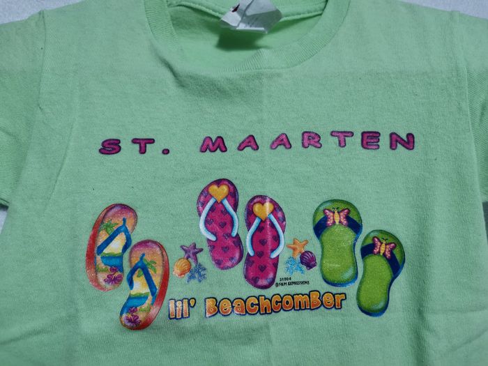 T shirt vacances St Martin 5/6ans - photo numéro 2