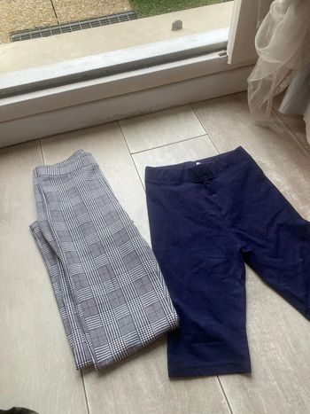 Short, plus pantalon, taille neuf ans, Zara