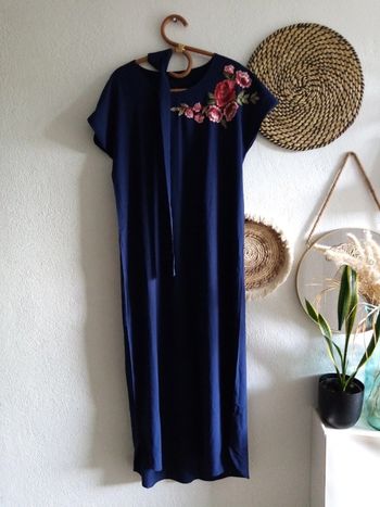 Robe longue shein bleu M