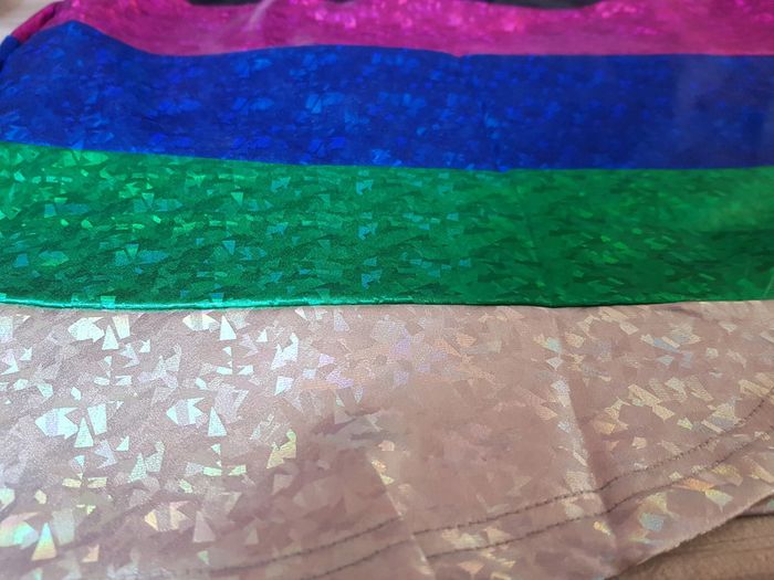 Jupe Multicolore Effet Métallique - photo numéro 10