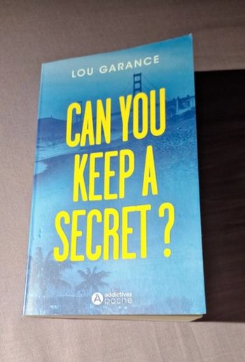 Livre : Can You Keep A Secret ?