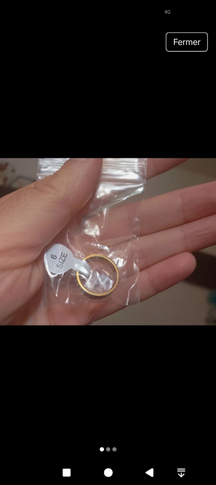 Bijoux une bague