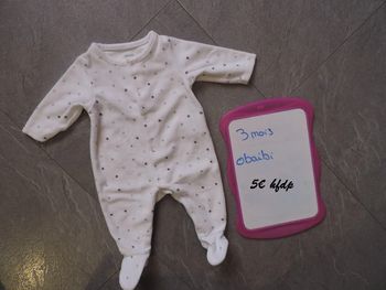 pyjama obaibi taille 3 mois