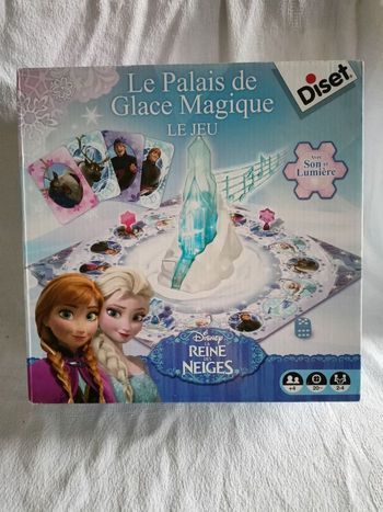 Le palais de glace magique disent la reine des neige complet fonctionne