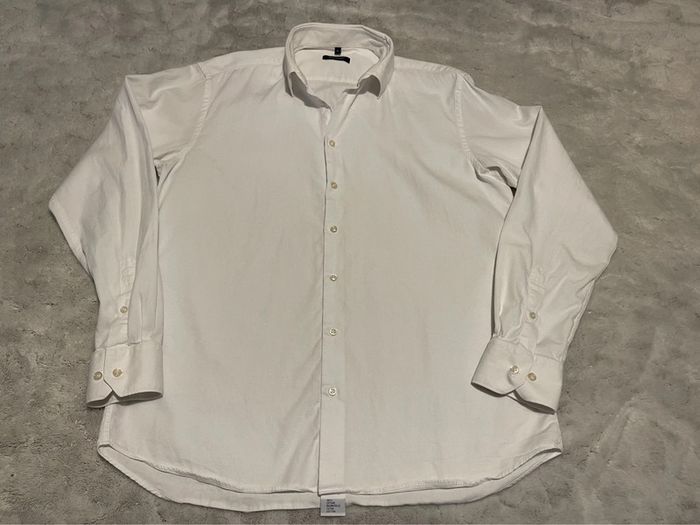 Chemise habillée blanche - Jean Chatel - T. 41 - photo numéro 2