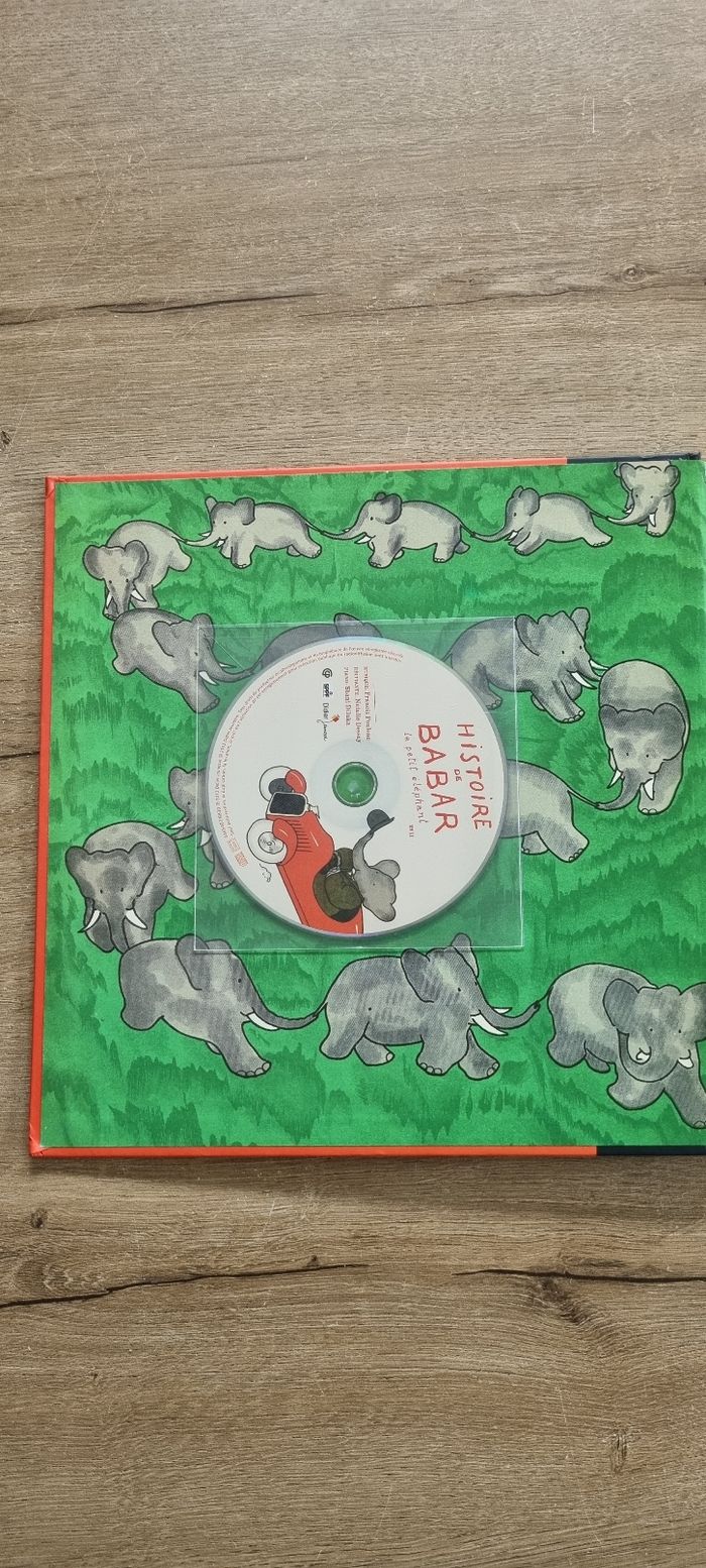 Livre CD : Histoire de Babar - photo numéro 2
