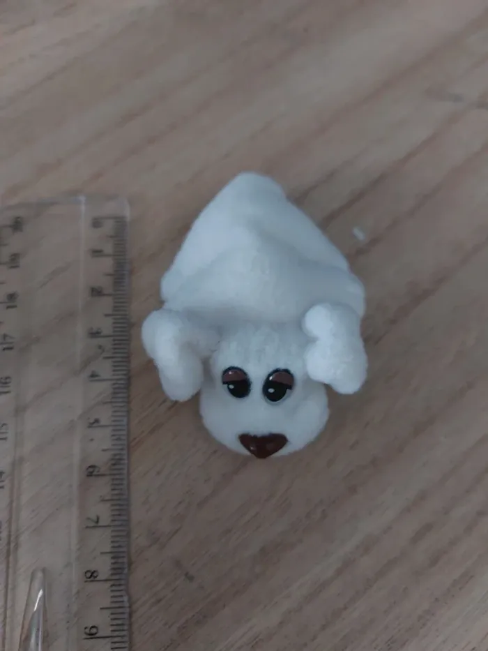 Mini bébé chiot blanc oreilles courtes - Pound Puppies - photo numéro 6
