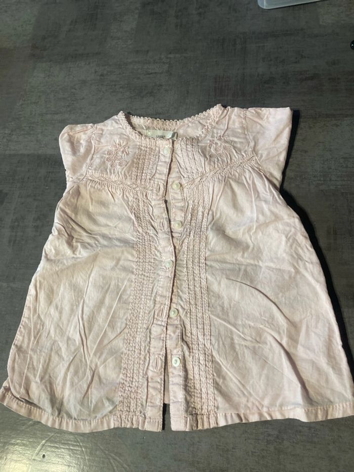 Blouse 9 mois manche longue