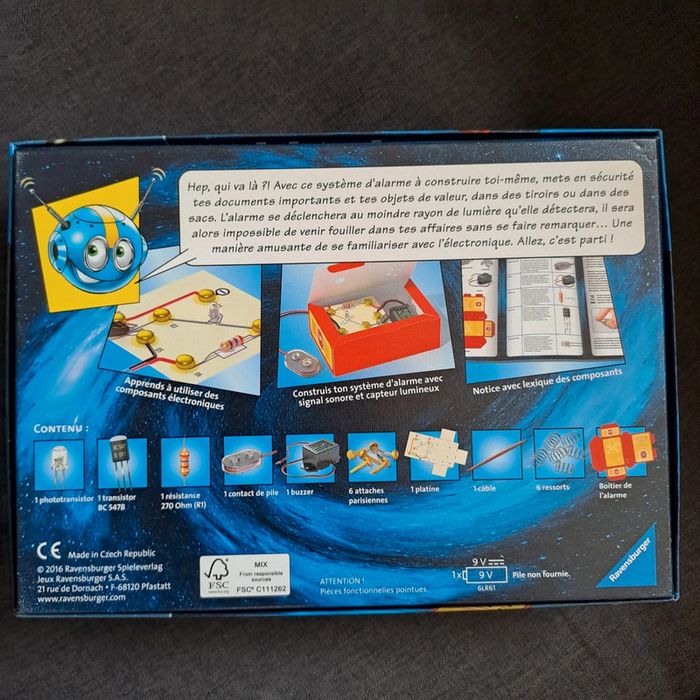Kit de science pour créer son alarme #ravensburger - photo numéro 5