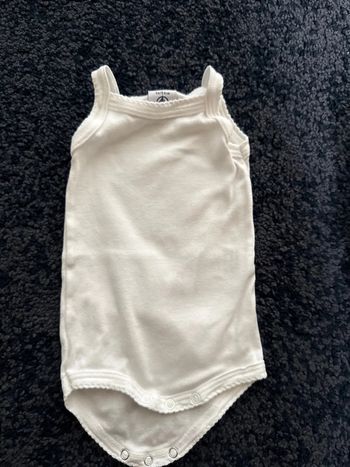 Lot body bébé fille petit bateau