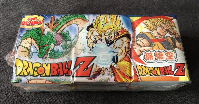 Paquet mouchoir Dragon Ball NEUF, 9 paquets DBZ toei animation officiel - photo numéro 2