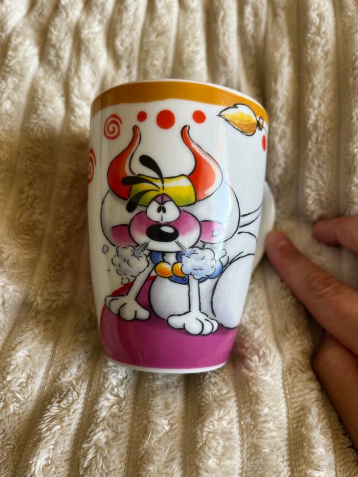 Tasse/mug diddl taureau - photo numéro 1