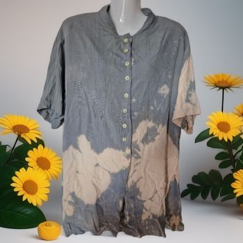 Beau chemisier tissu fluide Tie&Dye