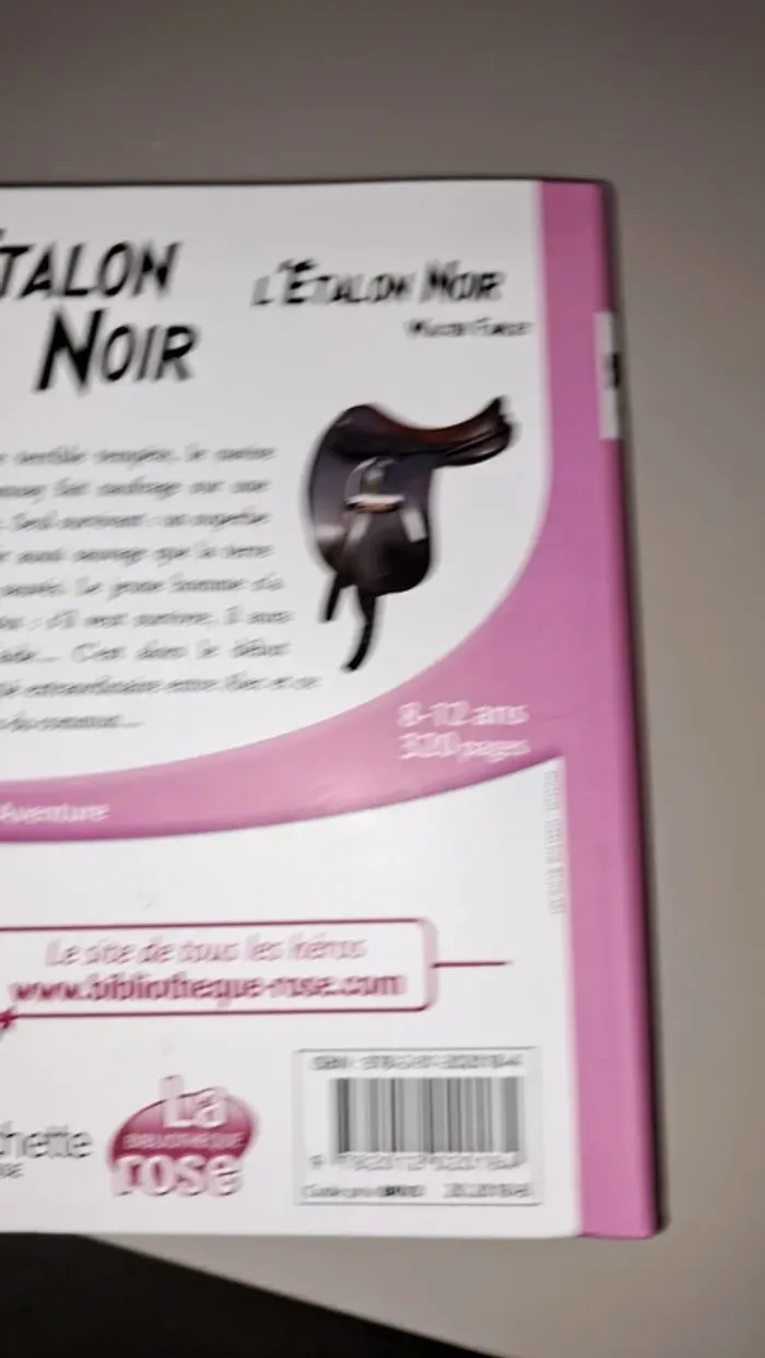 Livre l Etalon Noir, bibliothèque rose - photo numéro 3