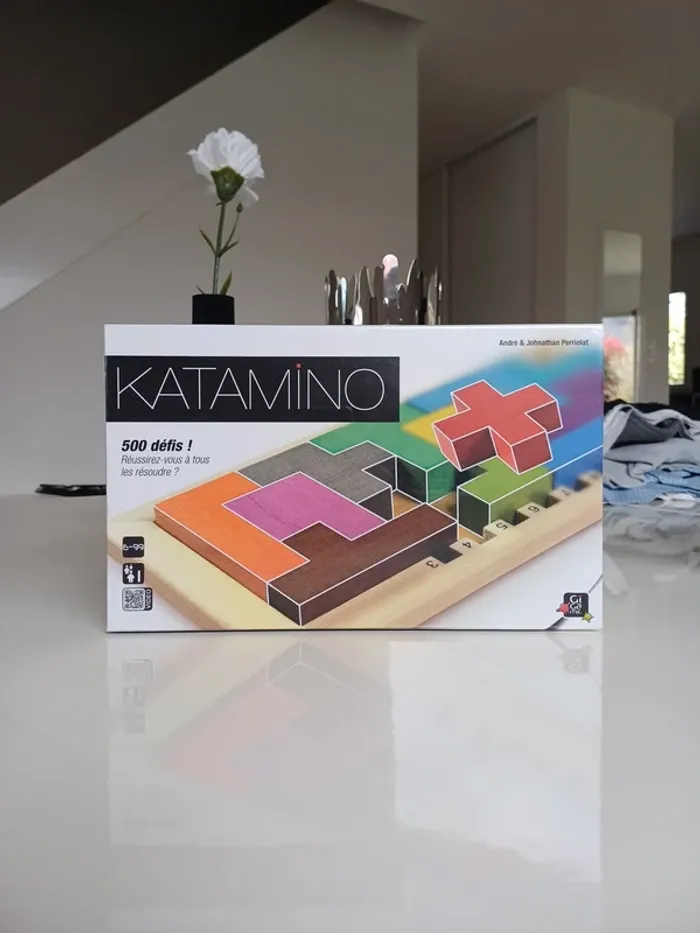 Katamino en bois de Gigamic neuf (blister) 6 ans+ - photo numéro 1