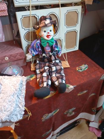 Superbe clowns marionnette