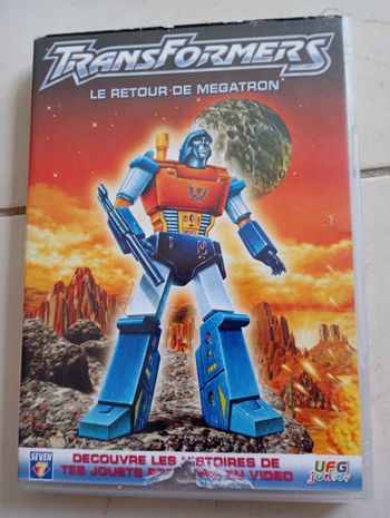 DVD transformers le retour de megatron .