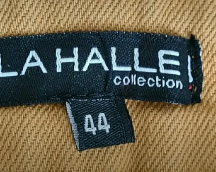 Pantalon 7/8 moutarde La Halle Taille 44 Neuf - photo numéro 4
