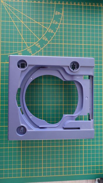 Plasturgie supérieure violette pièce détachée console de jeux Nintendo Gamecube DOL-001 (EUR) #E37