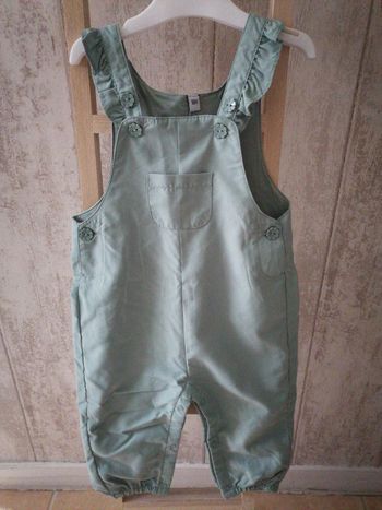 Ensemble salopette + t-shirt manches longues - 18m