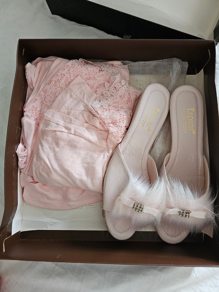 Pyjama de maternité neuf taille L - photo numéro 4