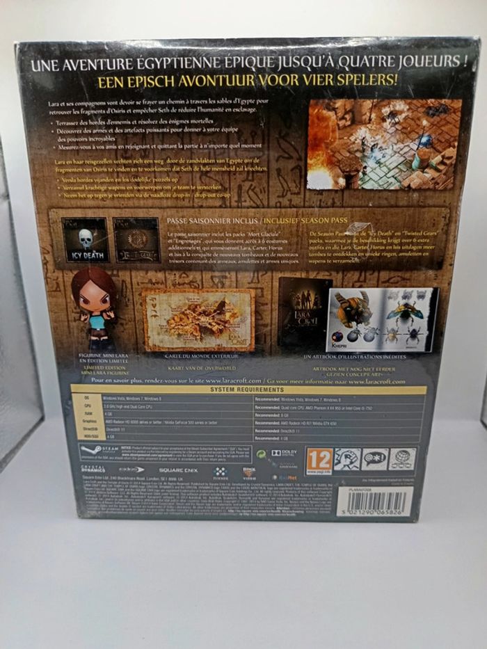 Jeux PC coffret rare gold édition Lara Croft and the temple of osiris Neuf sous blister - photo numéro 4