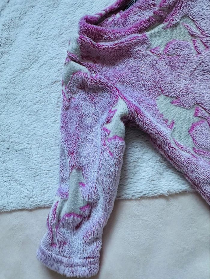 Haut de pyjama rose licorne qui brille la nuit 2-3 ans - photo numéro 2