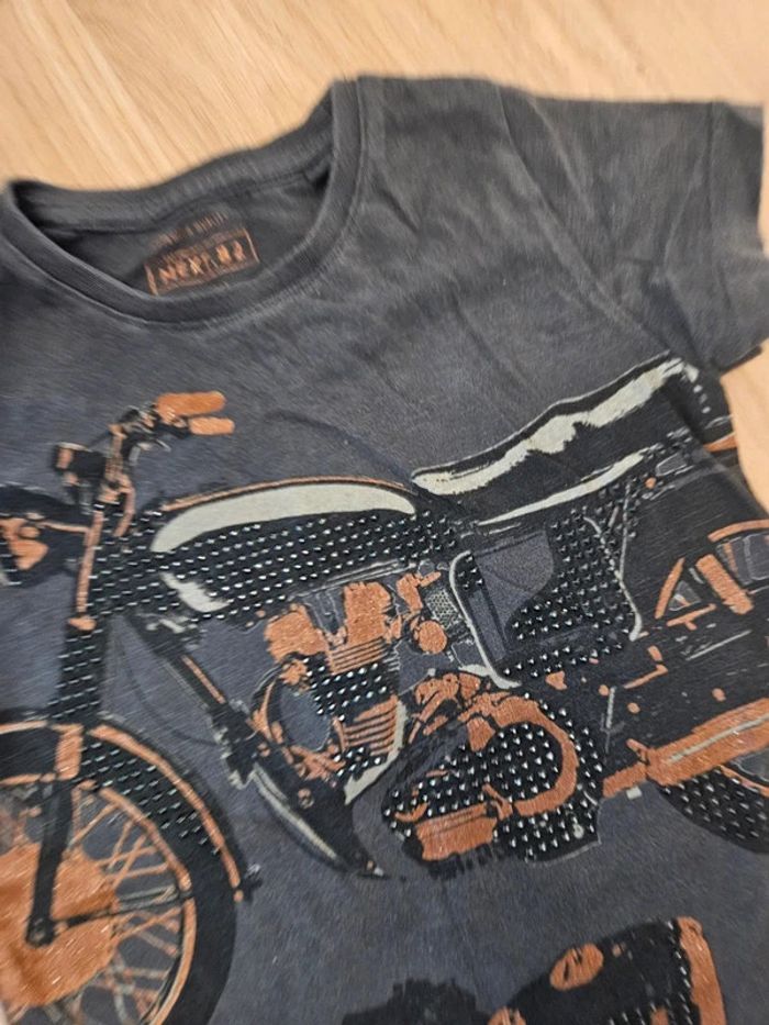 Tee shirt moto next 4 ans - photo numéro 3