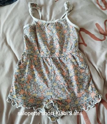 Salopette short Kiabi 3 ans
