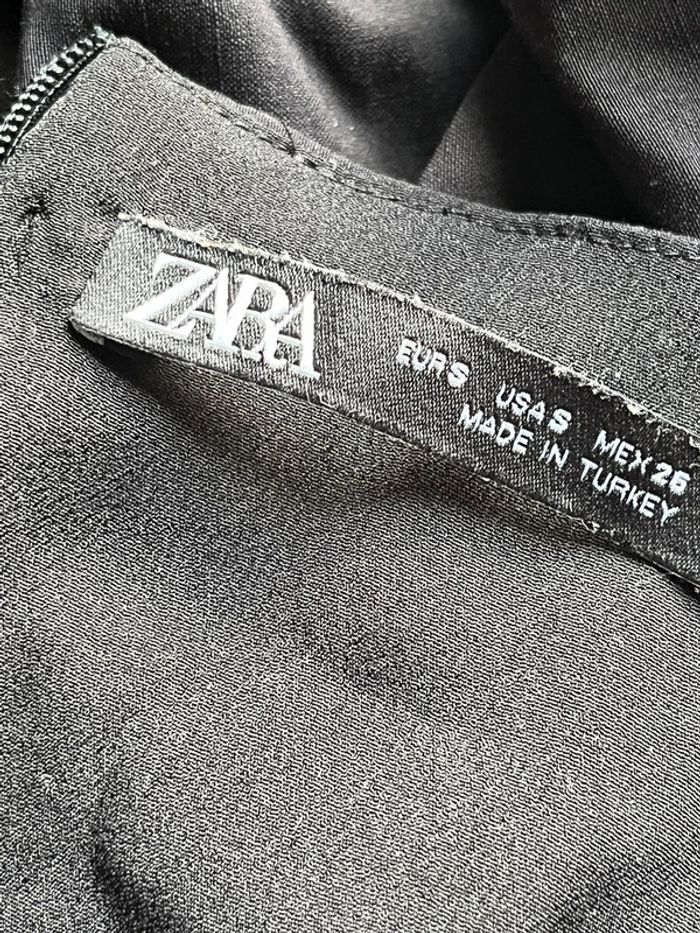 Robe échancrée noire Zara S - photo numéro 4