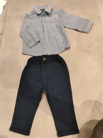 Ensemble chino chemise