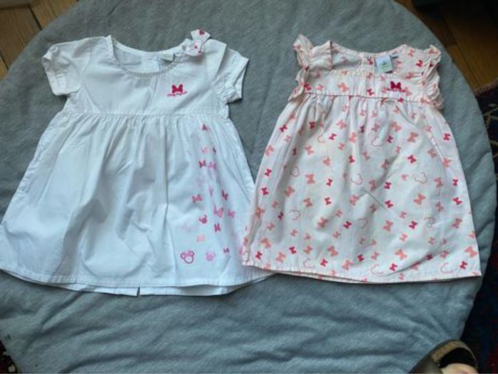 Lot de 2 robes coton Disney