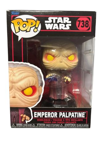 Figurine Funko Pop Star Wars Emperor Palpatine 738 neuf