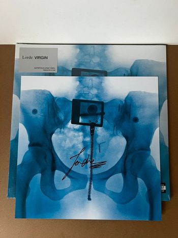 Lorde Virgin Gatefold LP Vinyl + Signed Card